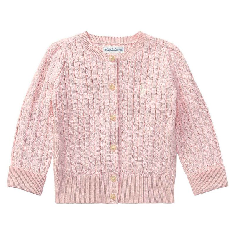 Polo Ralph Lauren Cable-Knit Cotton Cardigan 3-24M image number 0